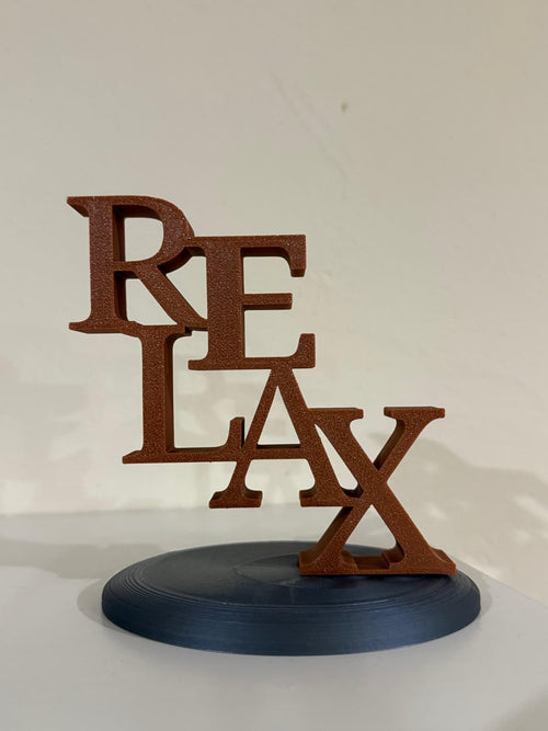 Dekoschriftzug Relax